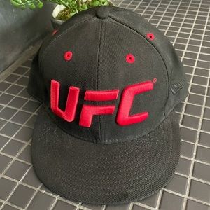 UFC 59 Fifty Black & Red Flatbill Hat
